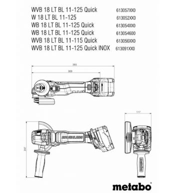 Комплект акумуляторних інструментів Metabo Combo Set 2.9.4 18 V (685208650) - Фото №6
