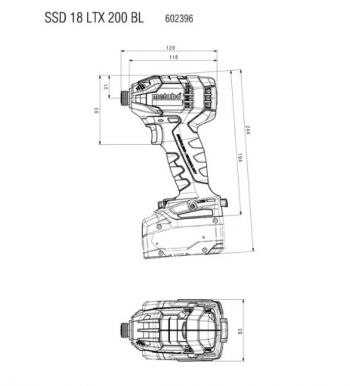Комплект інструменту Metabo Combo Set 2.1.15 18 V BL (685184000) - Фото №5