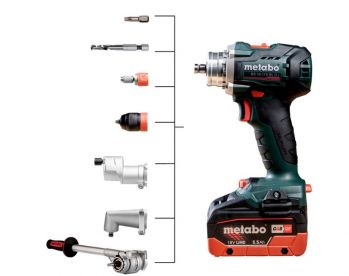 Дриль-шуруповерт аккумуляторная Metabo BS 18 LTX BL Q I Каркас (602359840) - Фото №3