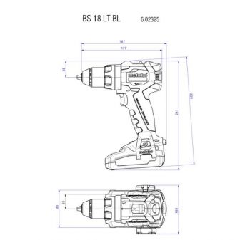 Комплект акумуляторних інструментів Metabo COMBO SET 2.8.4 18V (685196000) - Фото №5