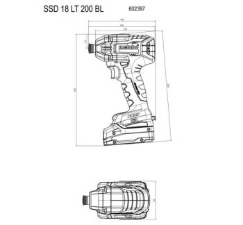 Комплект акумуляторних інструментів Metabo COMBO SET 2.8.4 18V (685196000) - Фото №6