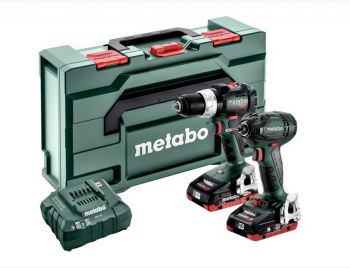 Комплект акумуляторних інструментів Metabo Combo Set 2.1.12 18 V SBLTBL (685124000) - Фото №1
