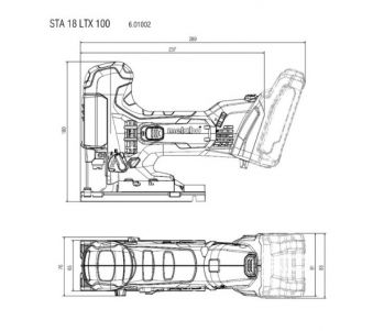Комплект акумуляторних інструментів Metabo Combo Set 4.3 (685214000) - Фото №6