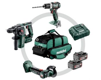 Комплект акумуляторних інструментів Metabo COMBO SET 3.1.1 18 V (691174000) - Фото №1