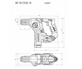 Комплект акумуляторних інструментів Metabo COMBO SET 3.1.1 18 V (691174000) - Фото №5