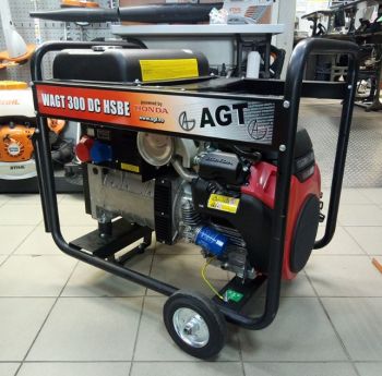 Генератор бензиновый сварочный AGT WAGT 300 DC HSBE R16 (PFWAGT300DCHB/E) - Фото №5