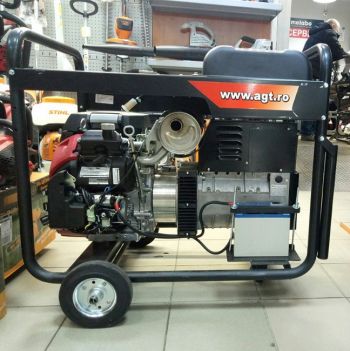 Генератор бензиновый сварочный AGT WAGT 300 DC HSBE R16 (PFWAGT300DCHB/E) - Фото №6