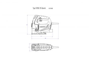 Лобзик электрический METABO STEB 70 Quick (601040500) - Фото №6