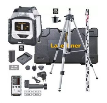 Лазерный нивелир Laserliner Duraplane 360 Set 052.500A - Фото №2