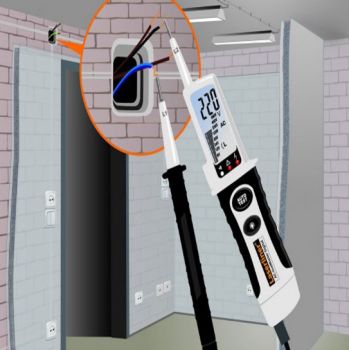 Индикатор напряжения Laserliner AC-tiveMaster Digital 083.025A - Фото №4