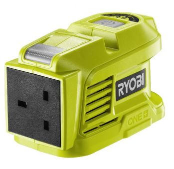 Инвертор напряжения аккумуляторный Ryobi ONE+ RY18BI150A-0 Каркас (5133004895) - Фото №5
