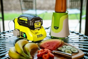 Инвертор напряжения аккумуляторный Ryobi RY36BI300A-0 Каркас (5133004893) - Фото №5