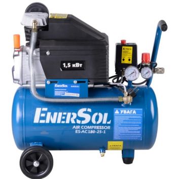 Компресор поршневий повітряний EnerSol ES-AC180-25-1 - Фото №1
