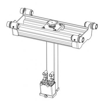 Kaнaвный гидpaвличecкий дoмкpaт 20т. ХЗСО Heavy duty HPL-20750 - Фото №6