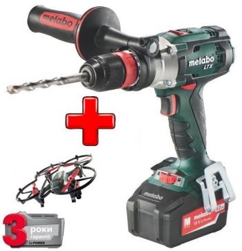 Ударная дрель-шуруповерт METABO SB 18 LTX Quick (602200650) - Фото №2