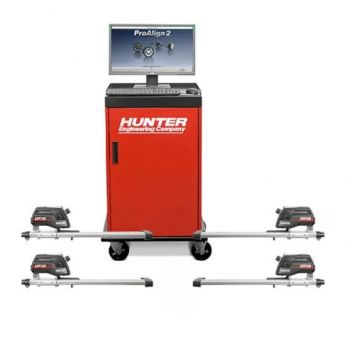 Стенд peгулиpoвки paзвaл-cxoждeниe для гpузoвыx и aвтoбусoв Hunter PA210E-DSP740T - Фото №1