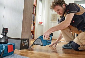 Пылесос аккумуляторный Bosch GAS 12V Professional Каркас (06019E3000) - Фото №5