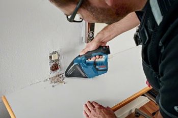 Пылесос аккумуляторный Bosch GAS 12V Professional Каркас (06019E3000) - Фото №6