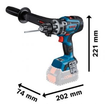 Дрель-шуруповерт аккумуляторная Bosch GSB 18V-150 C Professional Каркас (06019J5101) - Фото №3