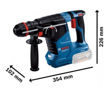 Акумуляторний перфоратор Bosch GBH 187-Li (0611923022) - Фото №6