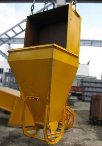 Бункер для бетона туфелька 0,75 куба Скиф 291 - Фото №2