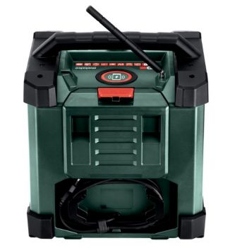 Радіоприймач з функцією заряджання акумуляторів Metabo RC 12-18 32W BT DAB+ (600779850) - Фото №2