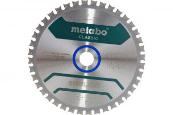 Пильный диск по металлу Metabo SteelCutClassic 165x20 мм, Z40 FZFA/FZFA 4° (628273000) - Фото №1