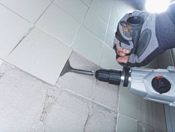 Зубило плиточное Metabo SDS-Plus 165х75 мм (631449000) - Фото №3