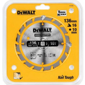 Диск пильный DeWALT Сonstruction DT1946 - Фото №2