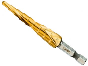 Сверло по металлу ступенчатое DeWALT EXTREME IMPACT, 4 - 12 мм (DT5026) - Фото №2