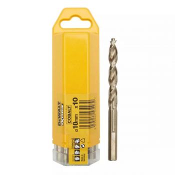 Cверлo по металлу DeWALT EXTREME INDUSTRIAL COBALT  HSS-CO, 10х84х133, 10 шт. (DT4942) - Фото №1
