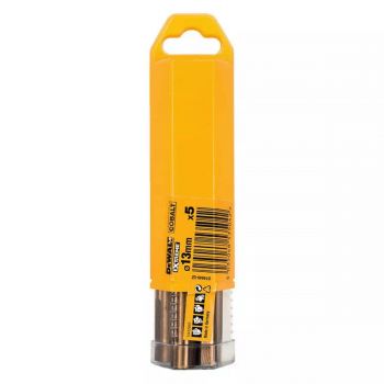 Cверлo по металлу DeWALT EXTREME INDUSTRIAL COBALT  HSS-CO, 13х98х151, 5 шт. (DT4949) - Фото №1