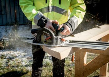 Пила дискова акумуляторна Metabo KS 18 LTX 57 BL MetaBox Каркас (611857840) - Фото №2