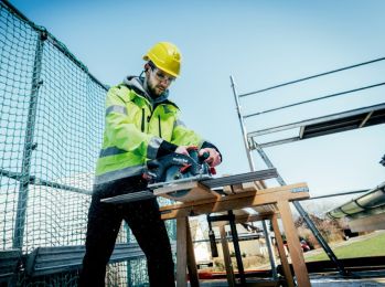 Пила дискова акумуляторна Metabo KS 18 LTX 57 BL MetaBox Каркас (611857840) - Фото №3