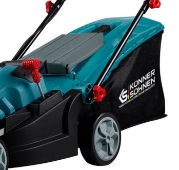 Газонокосилка электрическая Konner Sohnen KS 38LM-BL - Фото №3