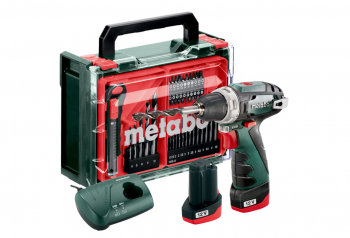 Дрель-шуруповерт Metabo PowerMaxx BS Basic (600080710) - Фото №1