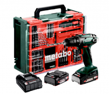 Дриль-шуруповерт Metabo PowerMaxx BS Basic 18 Mobile Workshop (602207710) - Фото №1