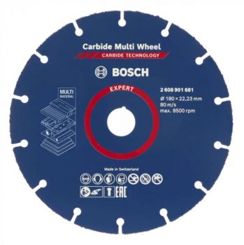 Круг отрезной Bosch Expert Carbide Multi Wheel 180x22.23 мм (2608901681) - Фото №1