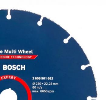 Круг отрезной Bosch Expert Carbide Multi Wheel 230x22.23 мм (2608901682) - Фото №6