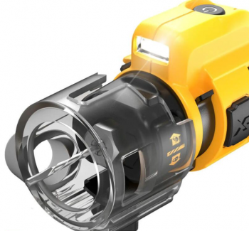 Фрезер аккумуляторный для вырезания гипсокартона Каркас DeWALT DCE555N - Фото №3