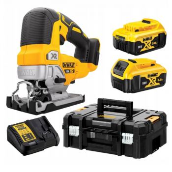 Пила лобзиковая аккумуляторная бесщёточная DeWALT DCS334P2 - Фото №1