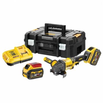 Шлифмашина угловая аккумуляторная DeWALT DCG418T2 - Фото №1