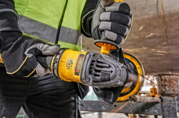 Шлифмашина угловая аккумуляторная DeWALT DCG418X2 - Фото №4
