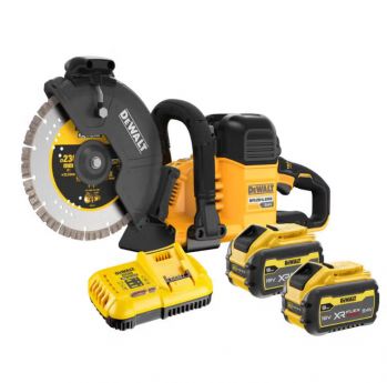 Пила отрезная аккумуляторная DeWALT DCS691X2 - Фото №1