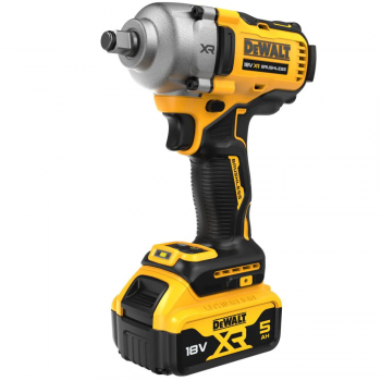 Гайковёрт ударный аккумуляторный бесщёточный DeWALT DCF891P2T (60147) - Фото №2