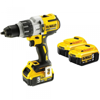 Дриль-шуруповерт акумуляторний безщітковий ударний DeWALT DCD996P3 (60020) - Фото №2