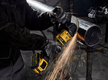 Шлифмашина угловая - болгарка аккумуляторная Каркас DeWALT DCG440N - Фото №4