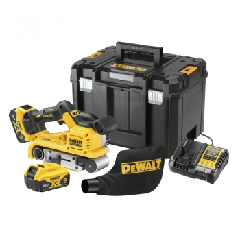 Шлифмашина ленточная аккумуляторная DeWALT DCW220P2 - Фото №1