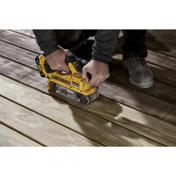 Шлифмашина ленточная аккумуляторная DeWALT DCW220P2 - Фото №6