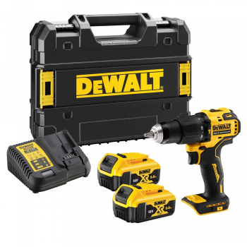Дриль-шуруповерт акумуляторний безщітковий ударний DeWALT DCD709P2T - Фото №1